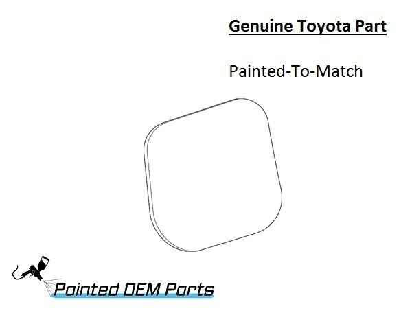 Painted 2021-2024 Toyota Venza Fuel Door | Genuine OEM