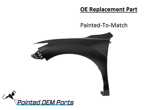 Painted 2013-2018 Acura RDX Front Fender | OE Replacement