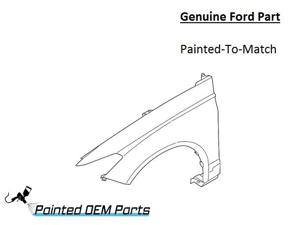 Painted 2017-2020 Ford Fusion Front Fender | Genuine OEM
