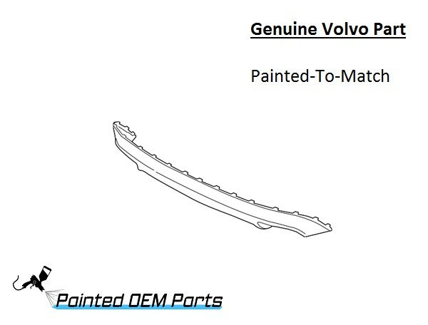 Painted 2018-2021 Volvo XC60 Rear Lower Valance | Genuine OEM