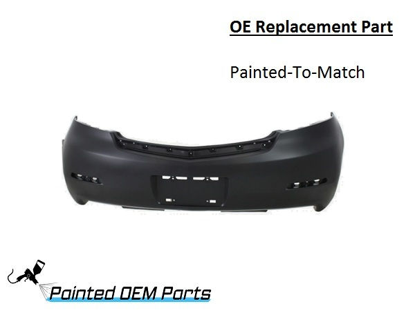 Painted 2012-2014 Acura TL Rear Bumper Cover | OE Replacement