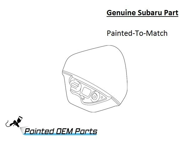 Painted 2023-2024 Subaru Solterra Charge Port Door | Genuine OEM