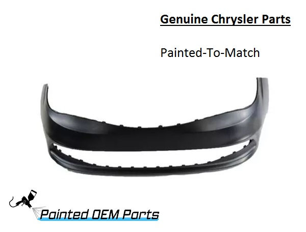 Thumbnail: Painted 2021-2025 Chrysler Pacifica Front Bumper | Genuine OEM