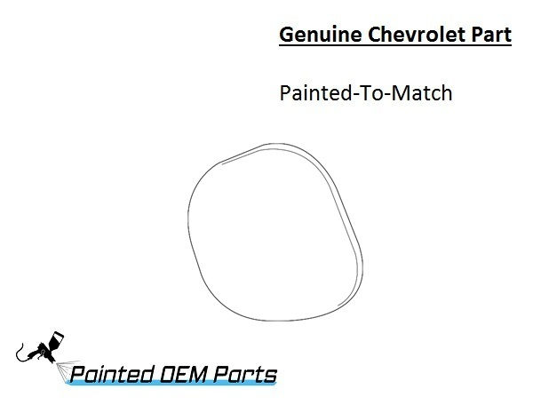 Painted 2022-2023 Chevrolet Bolt EUV Charge Door | Genuine OEM