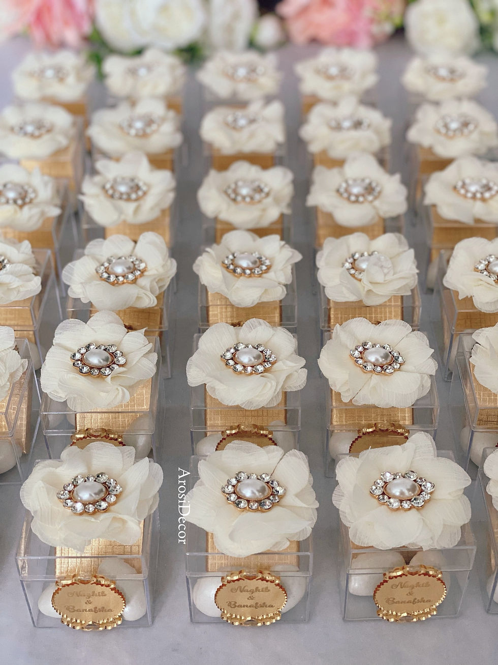 Thumbnail: Clear Embellished Favour Box