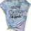 Thumbnail: Fueled By Coffee and Crystals Tie Dye Tee