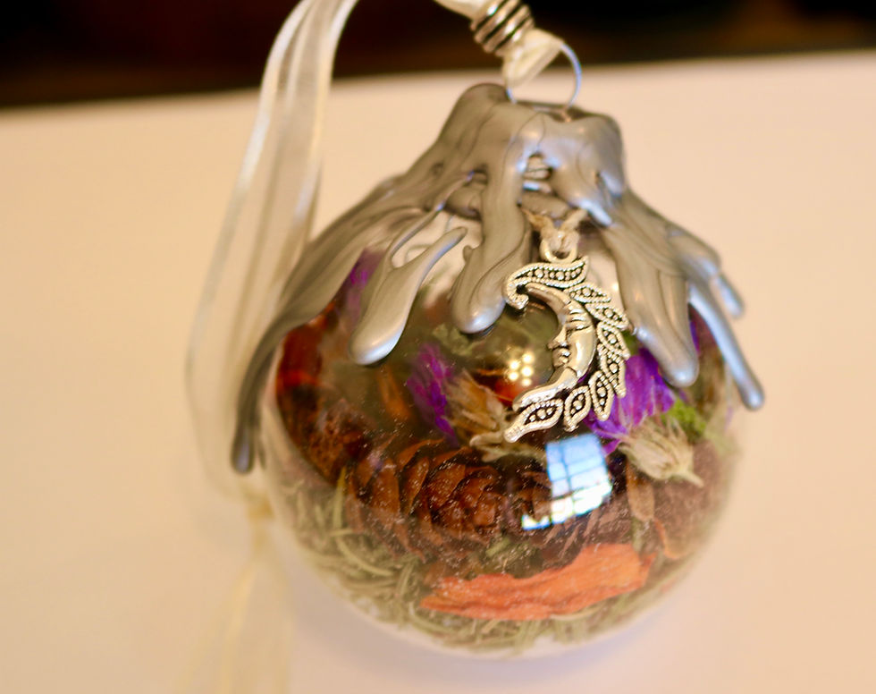 Thumbnail: Yule Winter Solstice Witch Ball