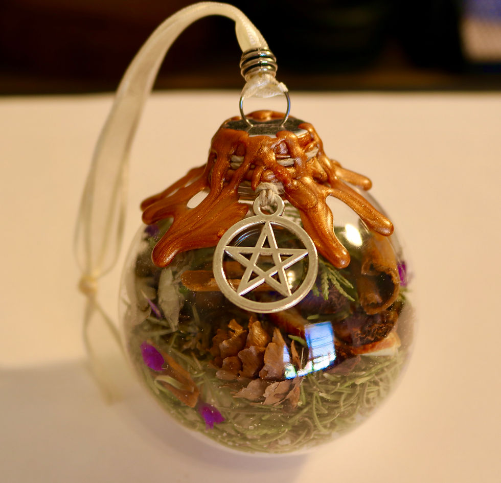 Thumbnail: Yule Winter Solstice Witch Ball