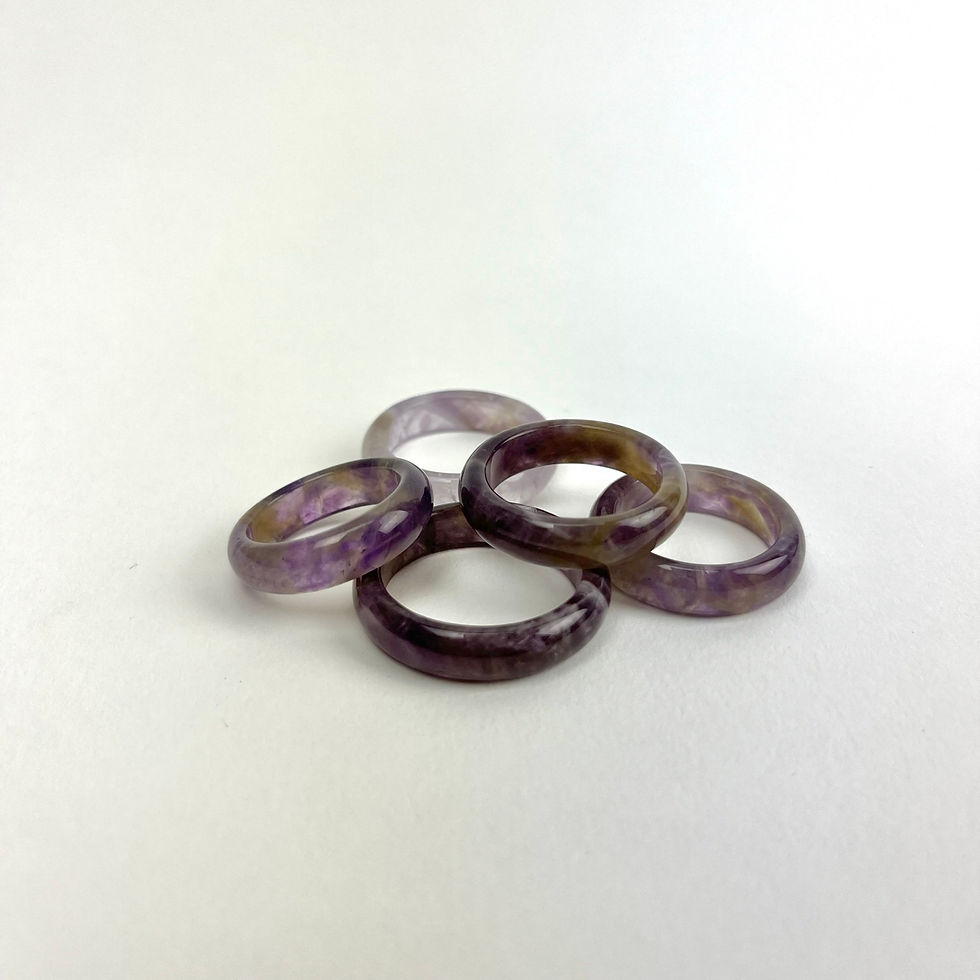 Thumbnail: Crystal Band Rings | Choose A Stone
