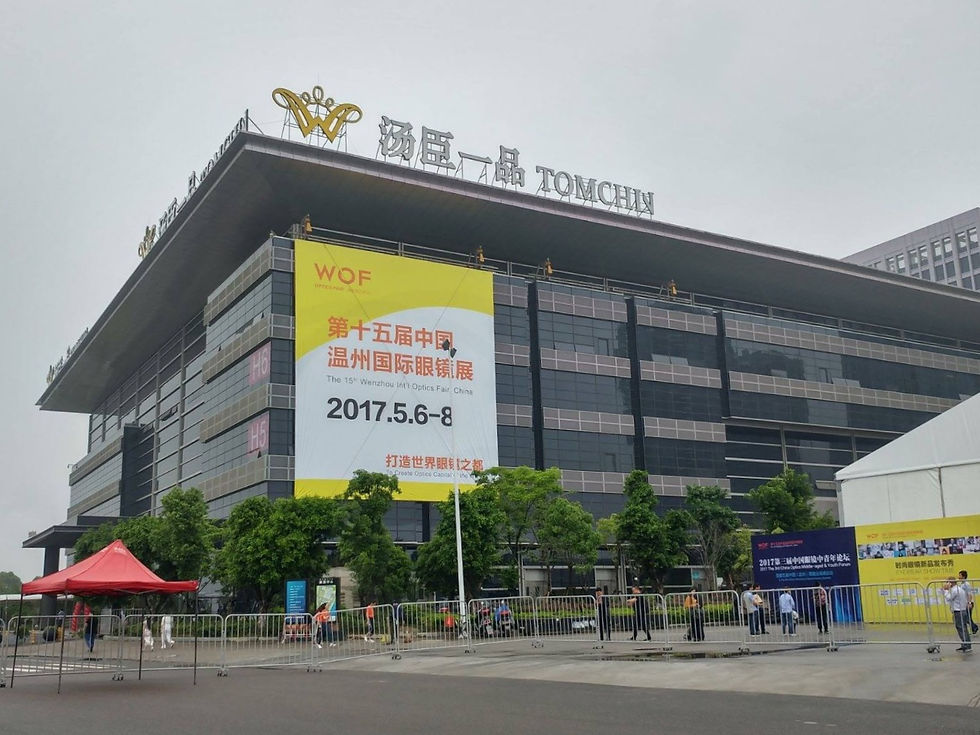 WENZHOU INT'L OPTICS FAIR, CHINA
中国温州国际眼镜展