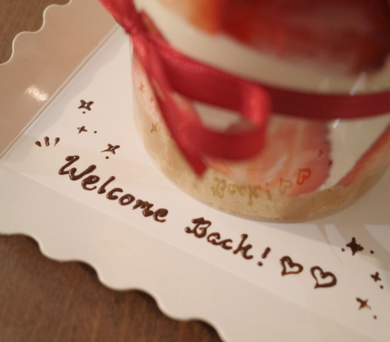 Chocolate Lettering (On Cake Base)
