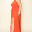 Thumbnail: Chiffon Pleated Gold Trim Neck & Belt Cut Out Chest Maxi Dress