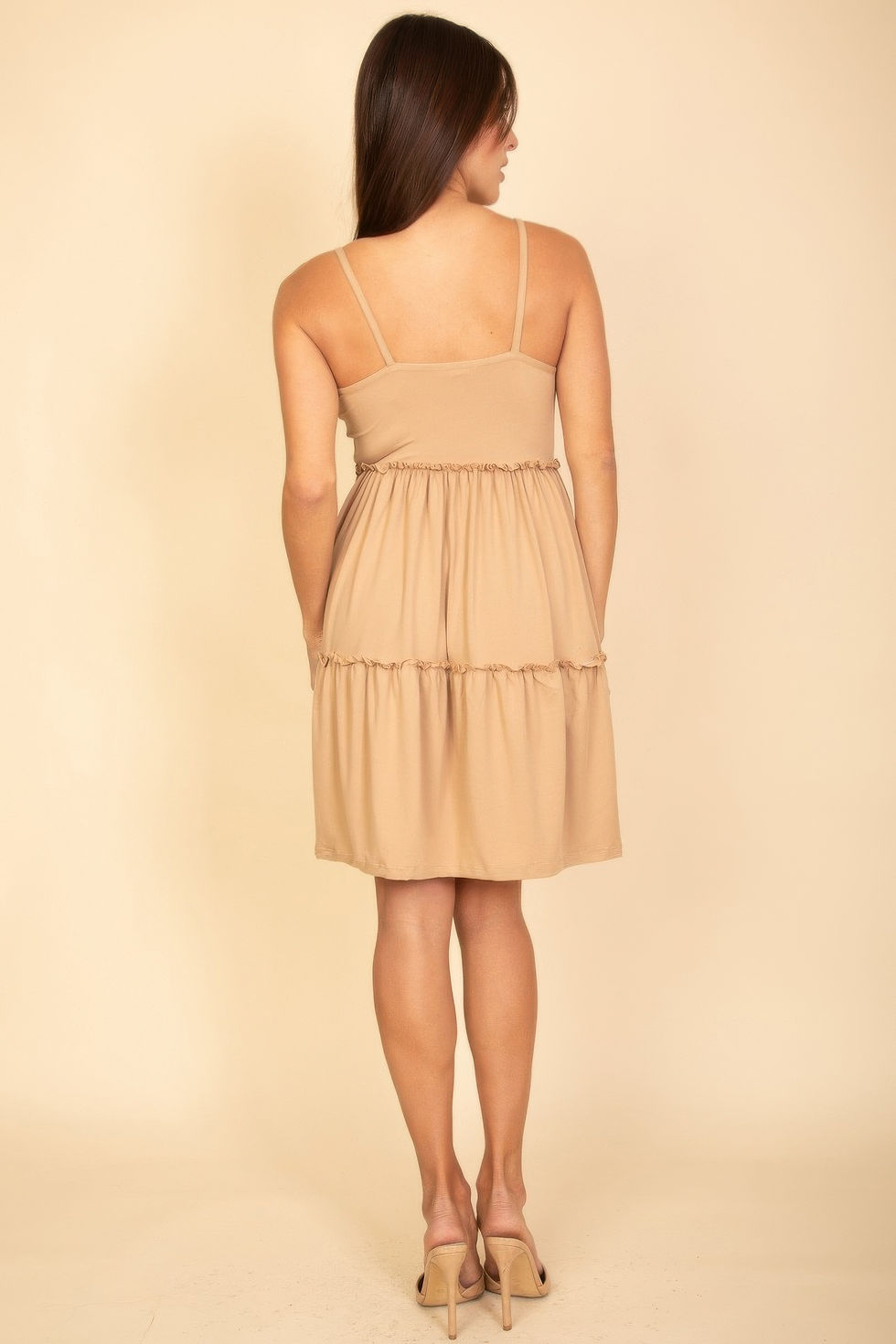 Thumbnail: Tiered Cami Swing Dress