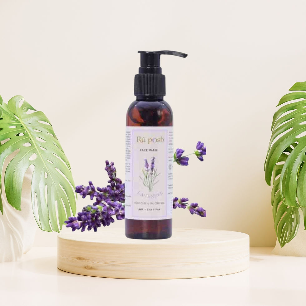 Lavender Pore & Oil Control Face Wash
