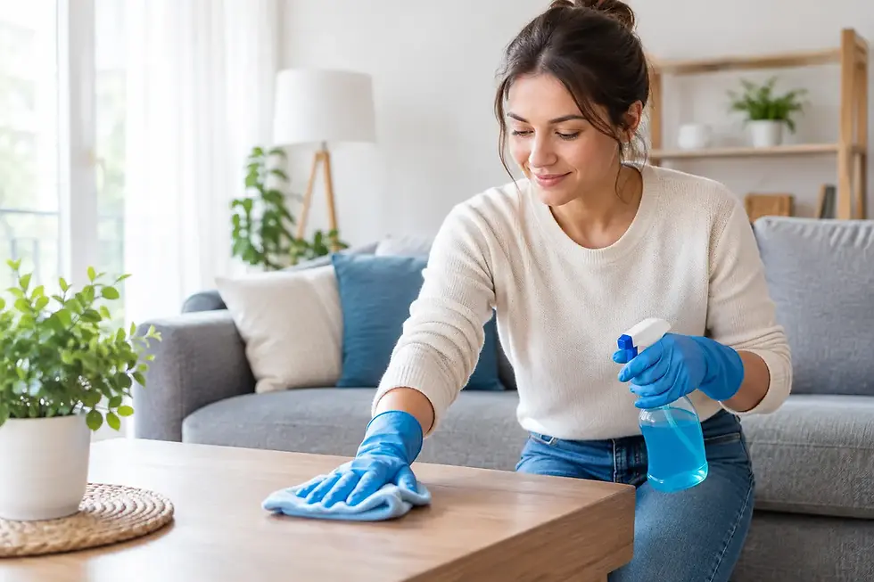 Le ménage hebdomadaire pour particuliers
