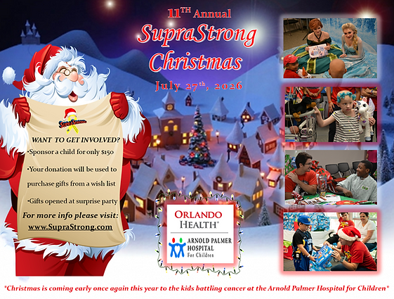 11th Annual SupraStrong Christmas in July