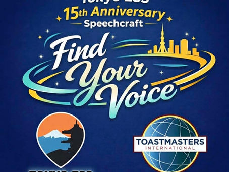 Speechcraft Session Report – 5/28