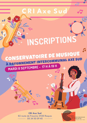 La rentrée du Conservatoire Axe Sud  !