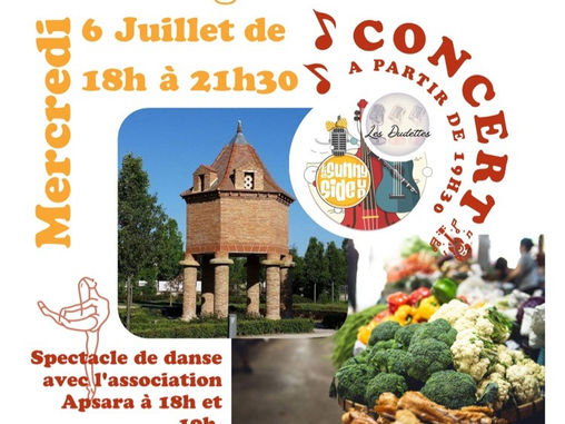 Marché local et musical des Frouzivores