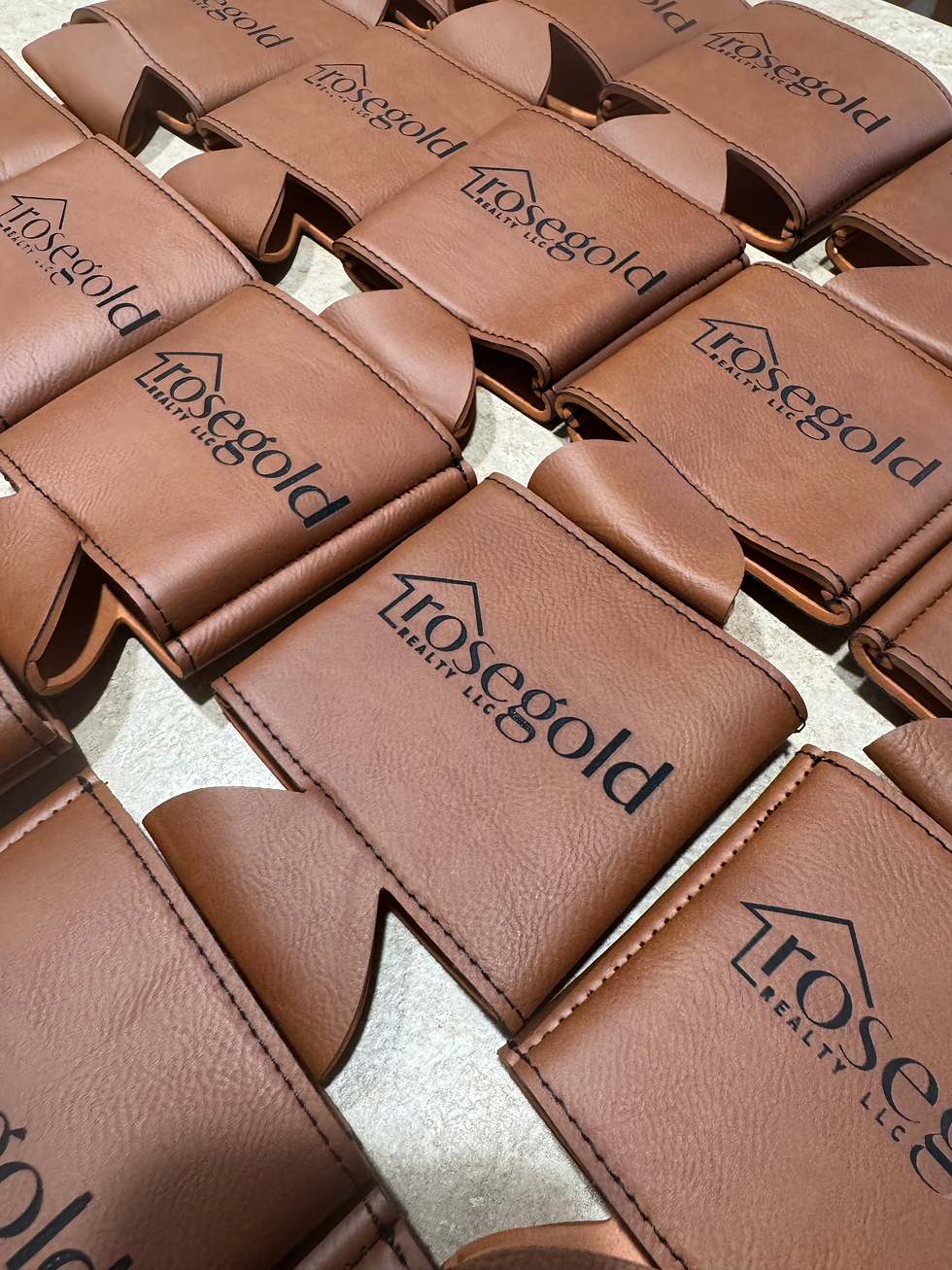 Thumbnail: Premium Leatherette Koozies