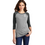 Thumbnail: District Women's Perfect Tri 3/4-Sleeve Raglan