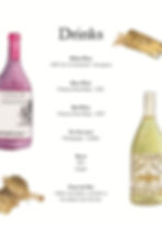 Editable drinks menu