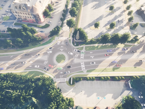 AutoVerse Simulation of Peachtree Corners