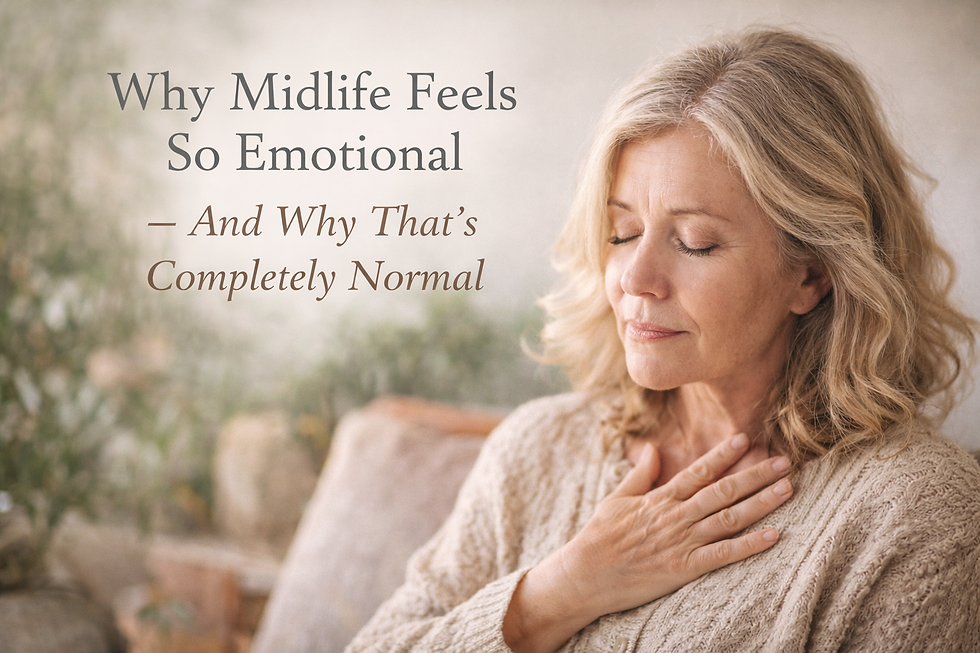 Why Midlife Feels So Emotional — And Why That’s Completely Normal