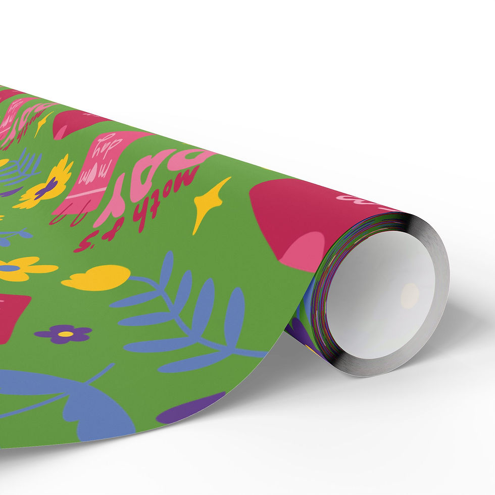 Thumbnail: Mother's Day Wrapping Paper