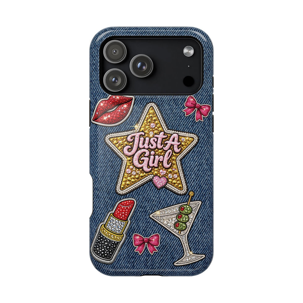 Just a Girl Mag-Safe Case