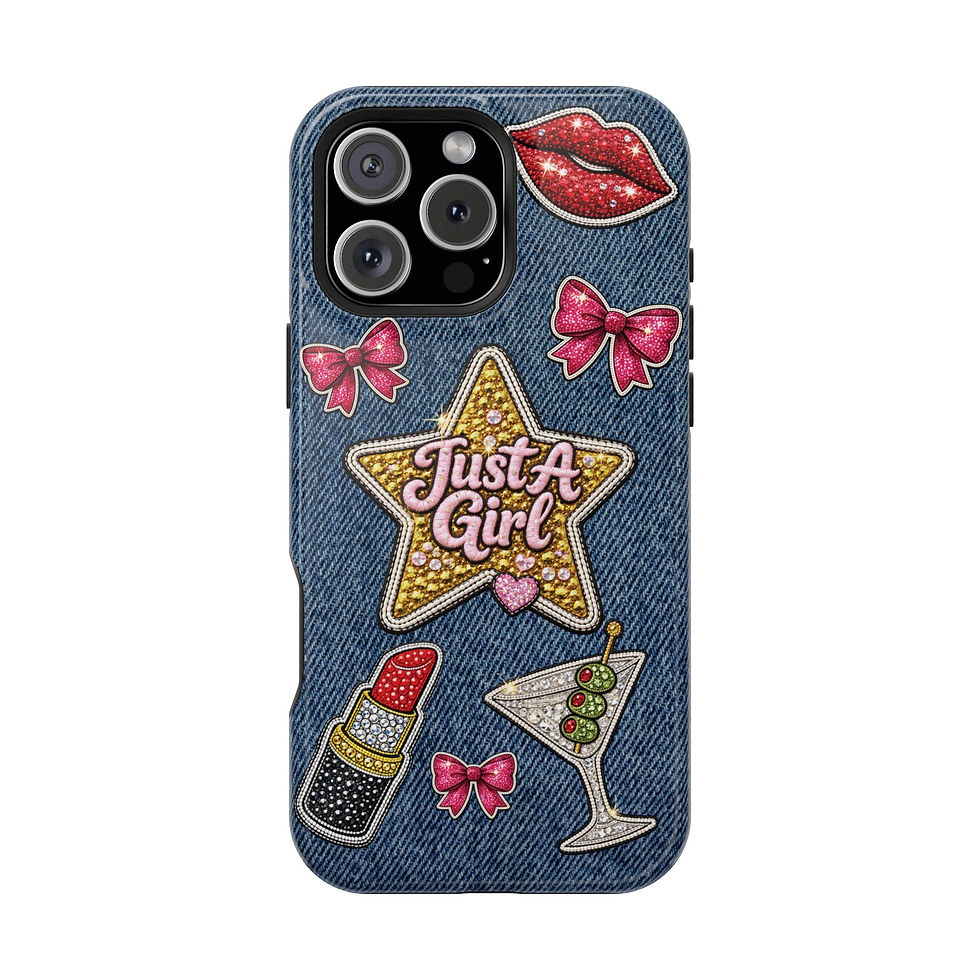 Thumbnail: Just a Girl Mag-Safe Case