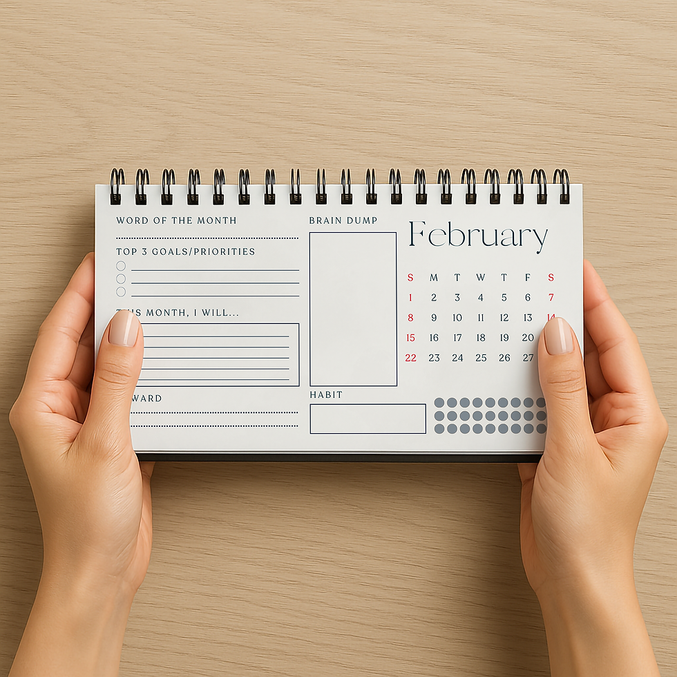 2026 Productivity Desk Calendar