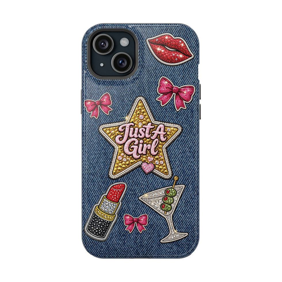 Thumbnail: Just a Girl Mag-Safe Case