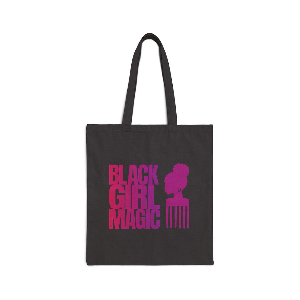 Thumbnail: Black Girl Magic Tote Bag