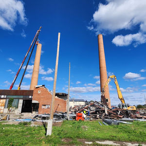 Kométa Kaposvár kapacitásbővítés - bontási és földmunkák