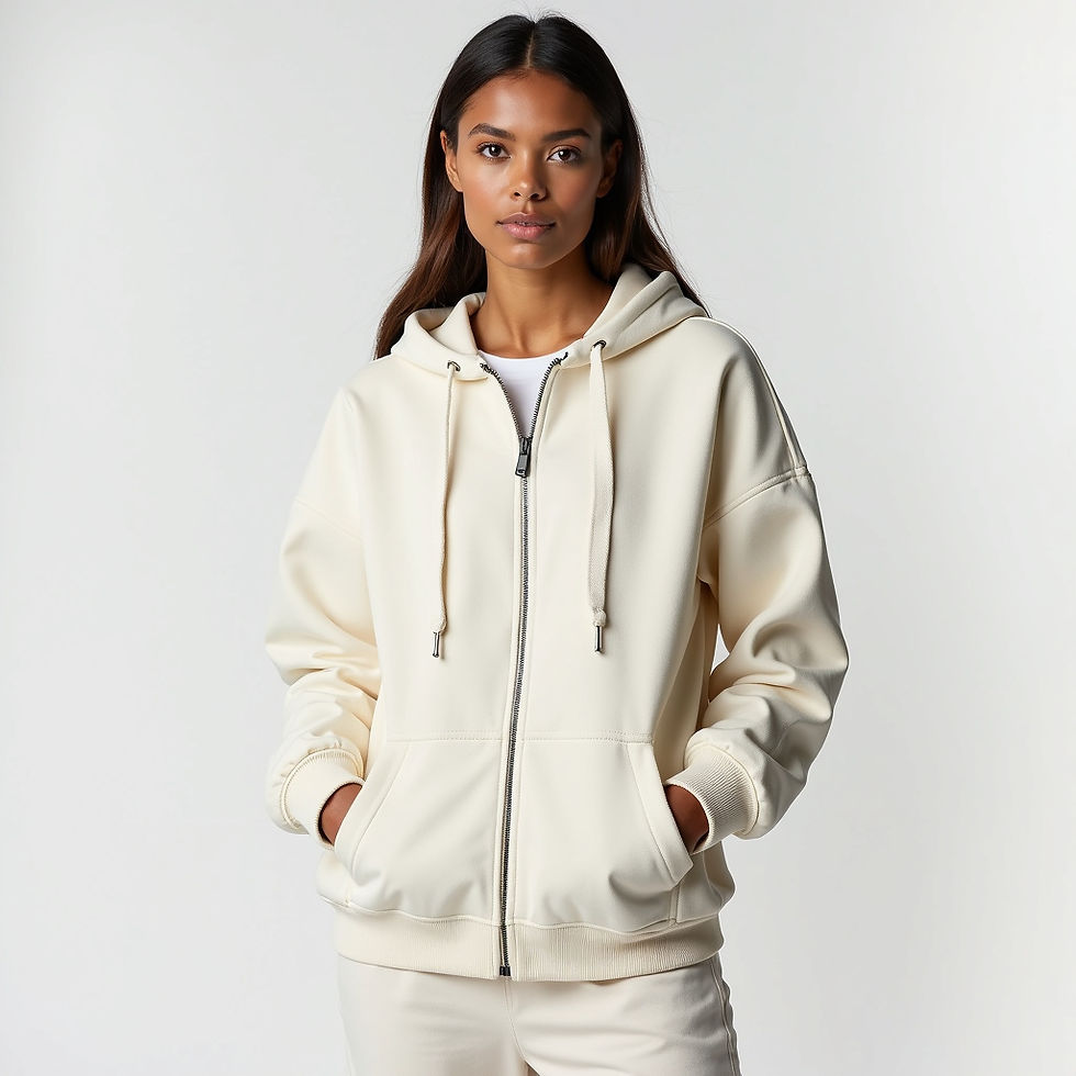 Steadfast Heart Zip Hoodie