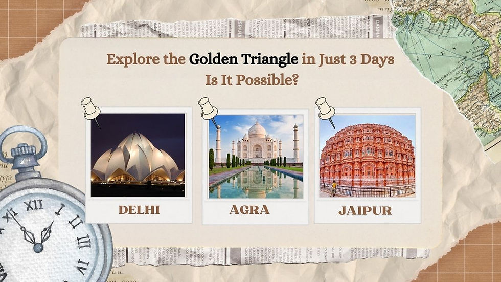 Golden triangle tour