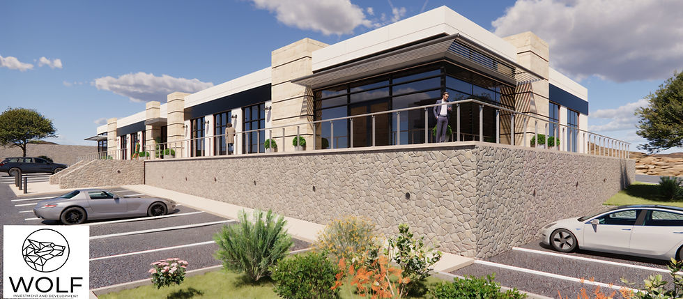 12000 SF BUILDING RIGHT SIDE RENDER