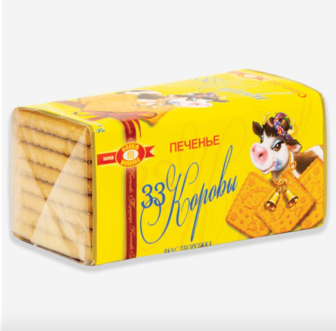33 Korovki Cookies w/ Tvorojok Flavor (180g)