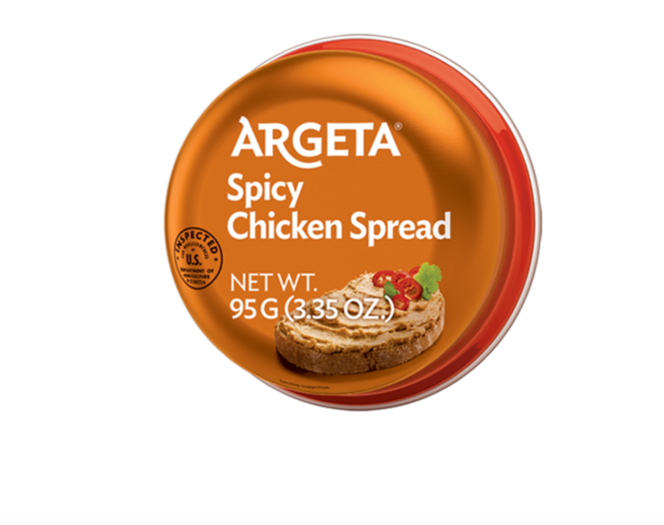 Argeta Spicy Chicken Spread Pate (95g)