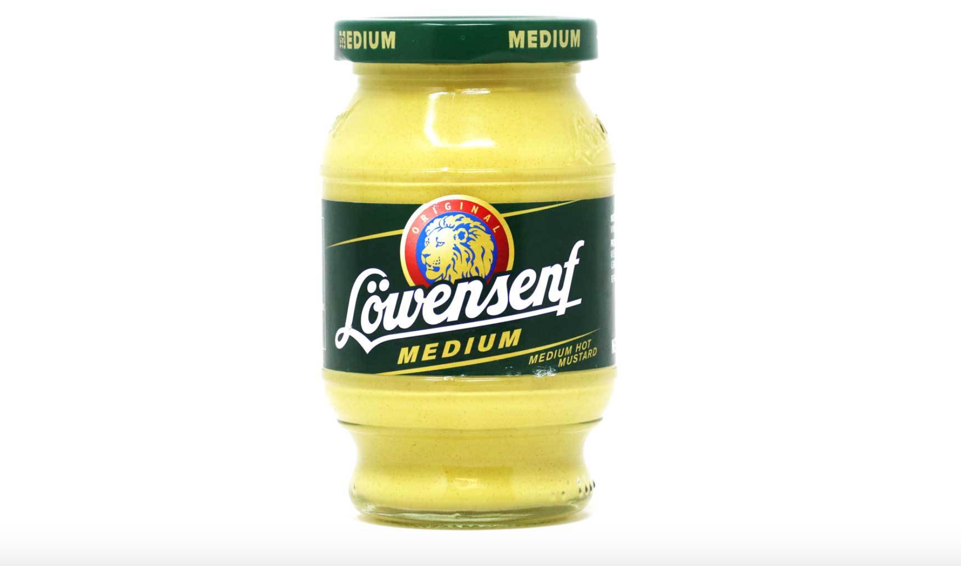 Lowensenf Medium Hot Mustard (265g)