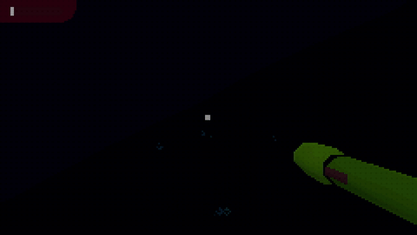 Bubbles float upwards toward the surface