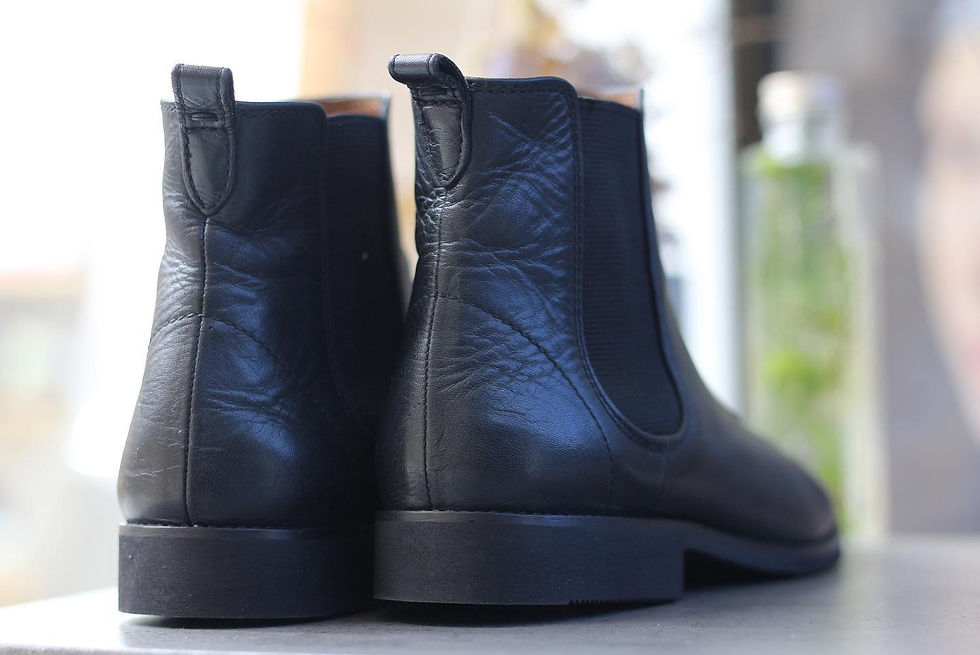 Margaret Howell オールソール交換とシューケア修理例