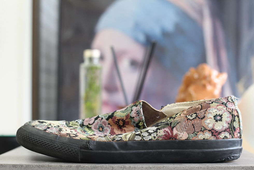 Giuseppe Zanotti スニーカーのオールソール交換修理。レザー補強で自然な仕上がりにした事例。