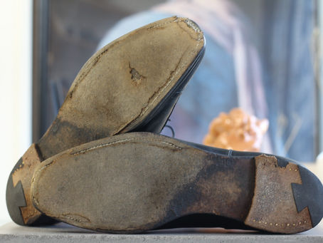 【エドワードグリーン】スキンステッチ補修+オールソール+丸洗い