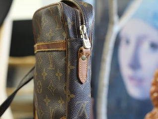 【Louis Vuitton ルイヴィトン バッグ修理】根革交換・レザーパーツ作成・色味合わせ縫製｜埼玉県大宮の高級バッグ修理専門店VIVO shoesalon｜他店で断られた修理歓迎・郵送対応