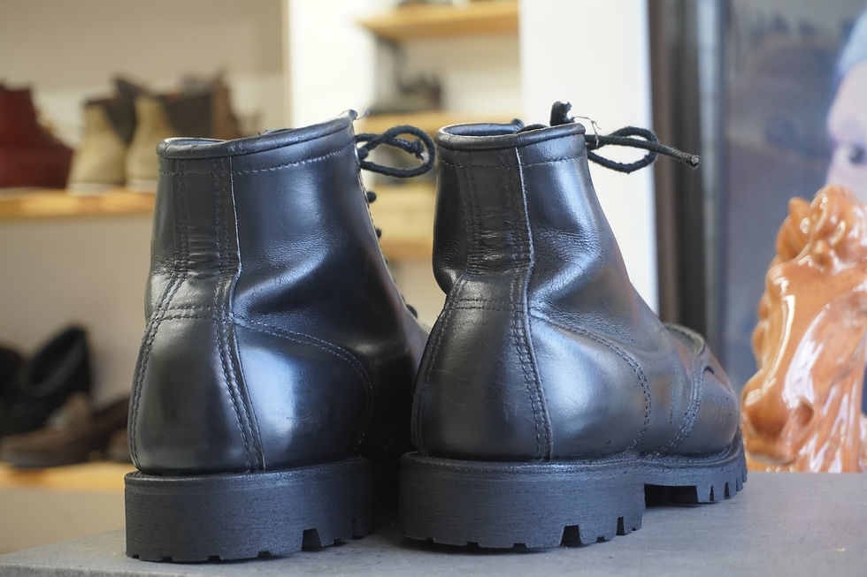 RED WING（レッドウィング）ブーツのソールカスタム修理事例。vibram100・ミッドソール交換・丸洗いクリーニングを施工した埼玉県大宮VIVOshoesalonのブーツ修理