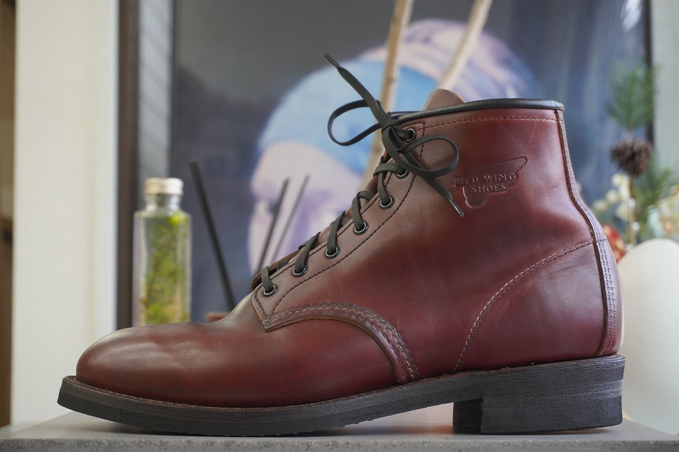 RED WING レッドウィング ブーツ オールソール交換 ミッドソール追加 vibram700 カスタム修理事例