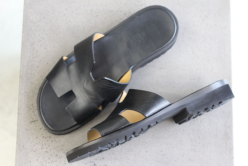 【HERMES イズミール】履き心地向上!vibramソールカスタム