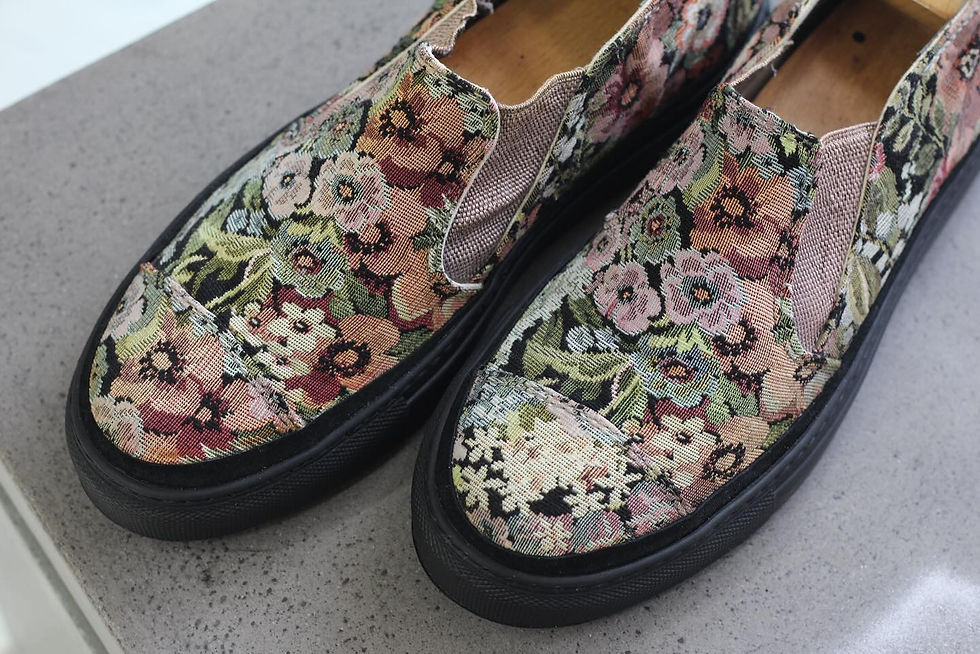 Giuseppe Zanotti スニーカーのオールソール交換修理。レザー補強で自然な仕上がりにした事例。